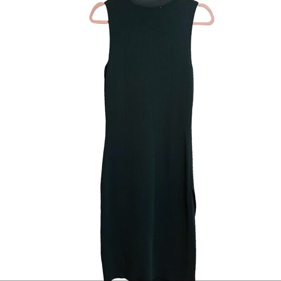 Antonio Melani Forest Green Sleeveless Midi Dress - Picture 2 of 8